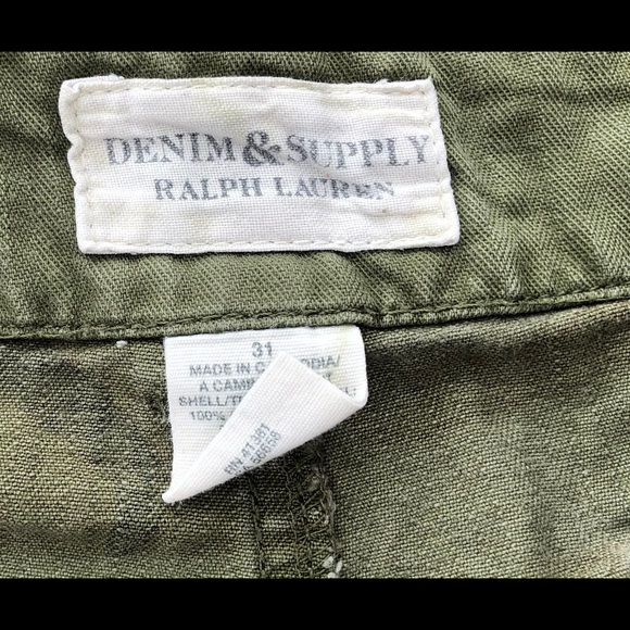 Denim & Supply Ralph Lauren Camo dog shorts - Picture 6 of 7